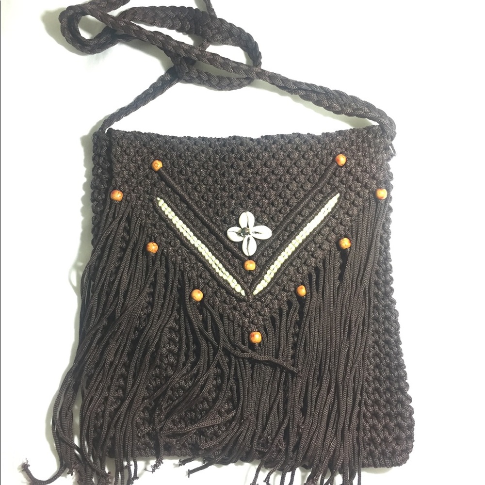 Boho Macrame Purse